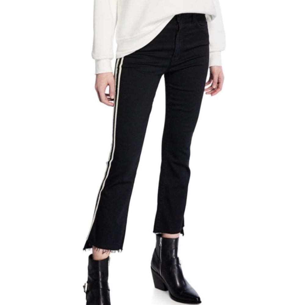 Mother Insider crop striped pant